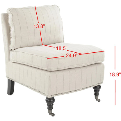 SAFAVIEH Brianne Armless Club Chair - 24Wx30Dx33H