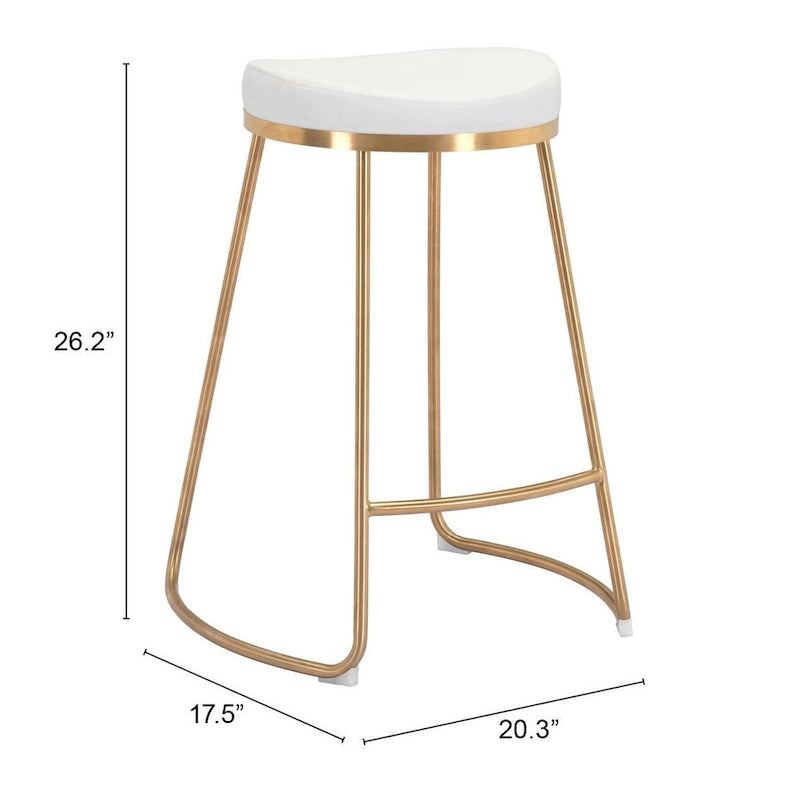 Counter Stool (Set of 2) - 20.3 W x 17.5 D x 26.2 H