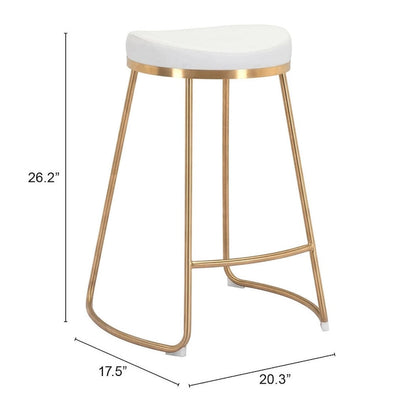 Counter Stool (Set of 2) - 20.3 W x 17.5 D x 26.2 H