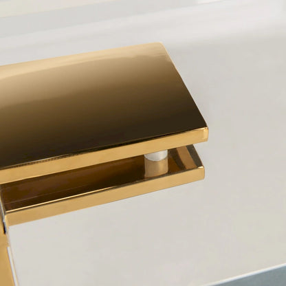 SAFAVIEH Couture Shiloh Acrylic Drink Table - 9.8 W x 9.8 L x 24 H - 10Wx10Dx24H