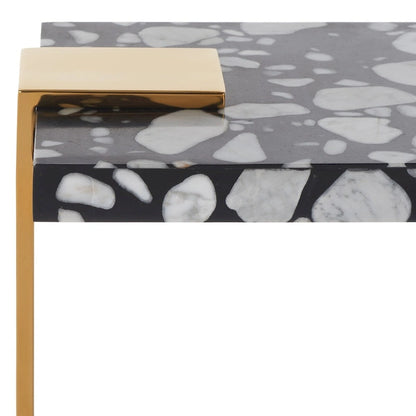 SAFAVIEH Couture Shiloh Acrylic Drink Table - 9.8 W x 9.8 L x 24 H - 10Wx10Dx24H