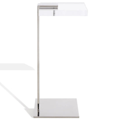 SAFAVIEH Couture Shiloh Acrylic Drink Table - 9.8 W x 9.8 L x 24 H - 10Wx10Dx24H
