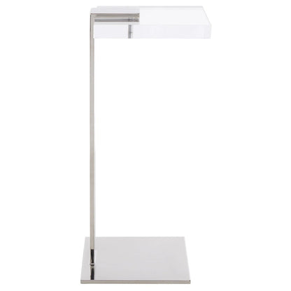 SAFAVIEH Couture Shiloh Acrylic Drink Table - 9.8 W x 9.8 L x 24 H - 10Wx10Dx24H