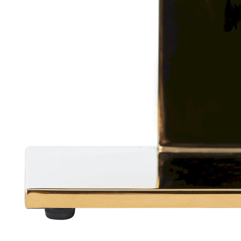 SAFAVIEH Couture Shiloh Acrylic Drink Table - 9.8 W x 9.8 L x 24 H - 10Wx10Dx24H