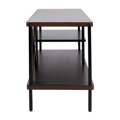 SAFAVIEH Tawny Industrial Media 55 TV Stand - 55.1 x 15 x 19.7 - 55Wx15Dx20H
