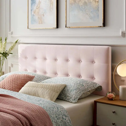 Copper Grove Windsheim King-size Tufted Velvet Headboard