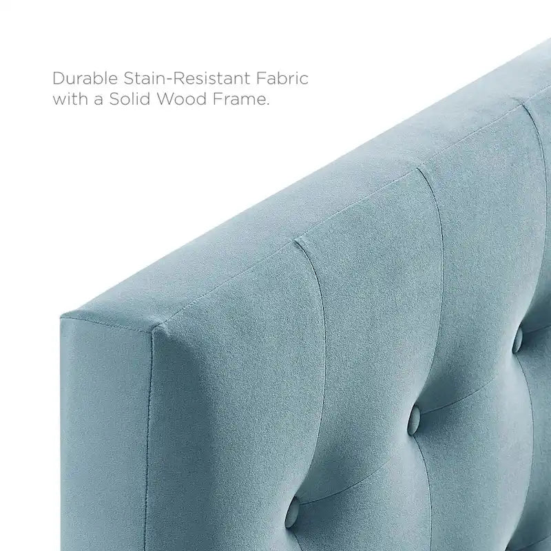 Copper Grove Windsheim King-size Tufted Velvet Headboard