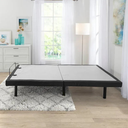 Nestl Adjustable Massaging Bed Frame Base with Wireless Remote