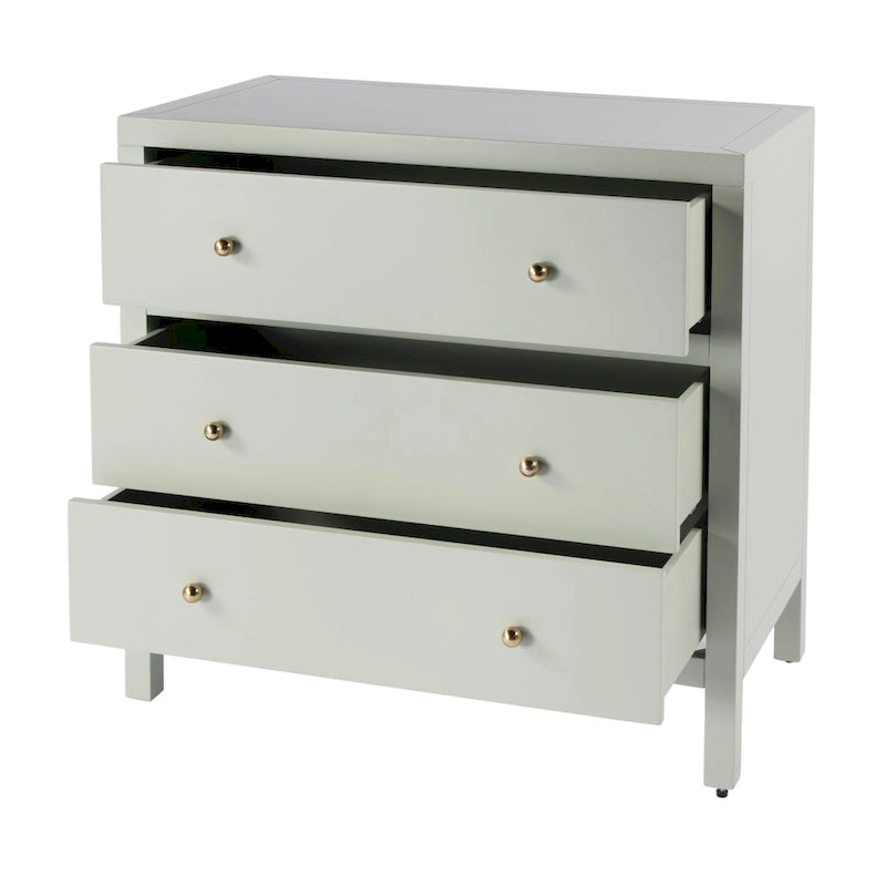 Nora 3-Drawer Wood Dresser