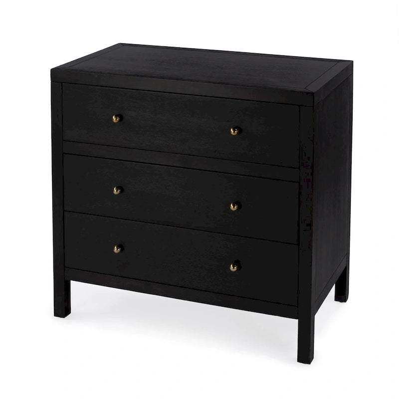 Nora 3-Drawer Wood Dresser