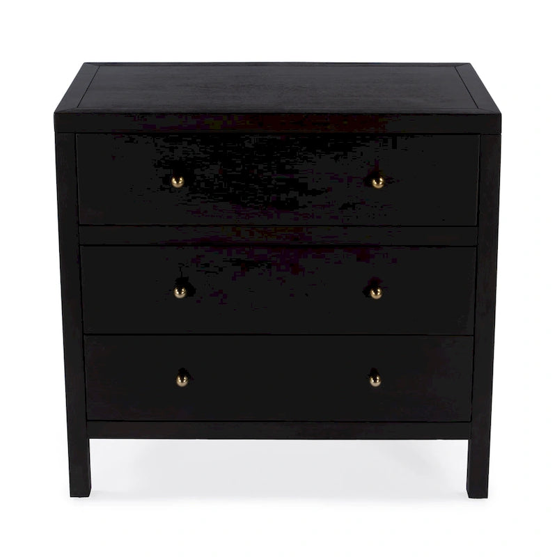 Nora 3-Drawer Wood Dresser
