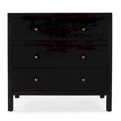Nora 3-Drawer Wood Dresser