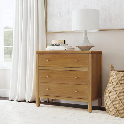 Nora 3-Drawer Wood Dresser