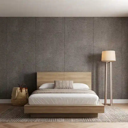 Marconi Platform Bed with Storage Headboard