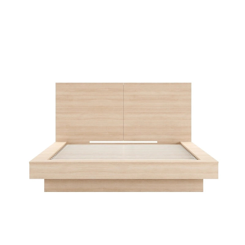 Marconi Platform Bed with Storage Headboard