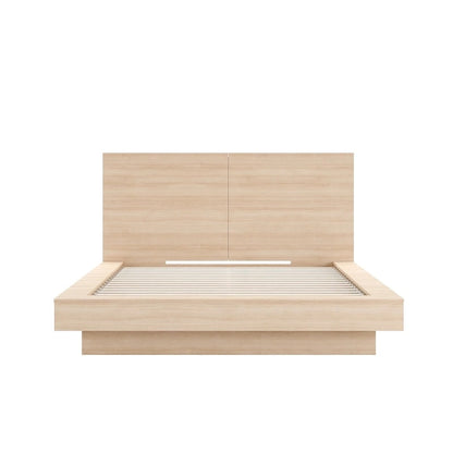 Marconi Platform Bed with Storage Headboard