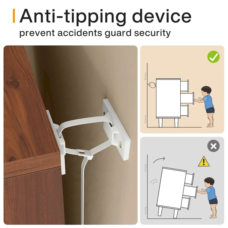 6-Drawer Storage Cabinet Dresser with Metal Legs for Bedroom Living Room Entryway