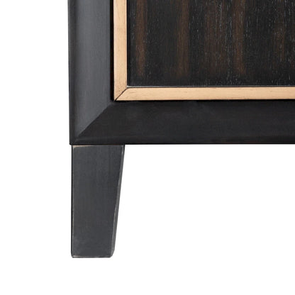 Furniture of America Nyx Modern Espresso Solid Wood Panel Bed