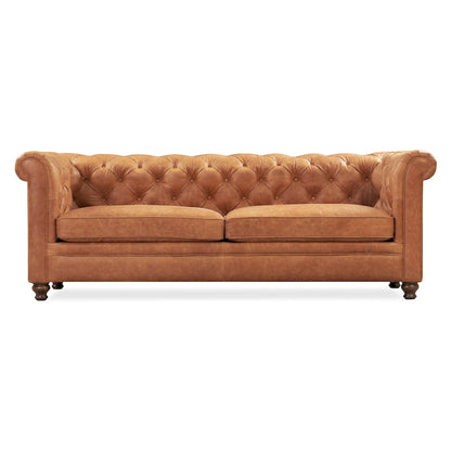 Poly & Bark Lyon 87 Sofa - Full Grain Genuine Italian Leather