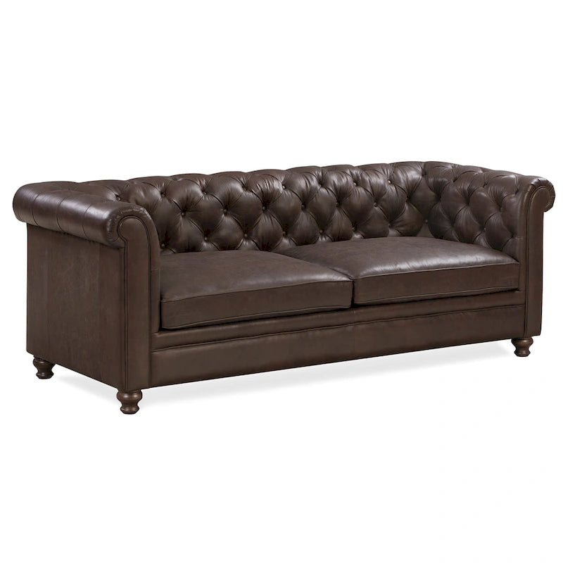 Poly & Bark Lyon 87 Sofa - Full Grain Genuine Italian Leather