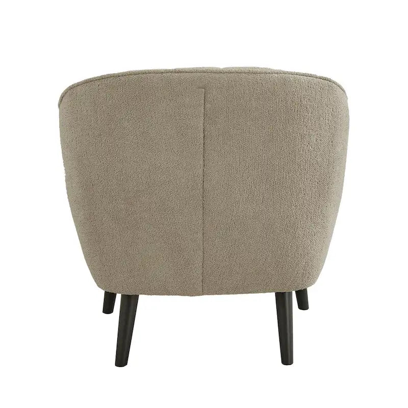 Neath Mid-Century Channel-Tufted Accent Chair with Removable Cushion Cover by iNSPIRE Q Classic
