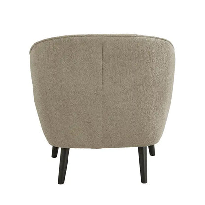Neath Mid-Century Channel-Tufted Accent Chair with Removable Cushion Cover by iNSPIRE Q Classic