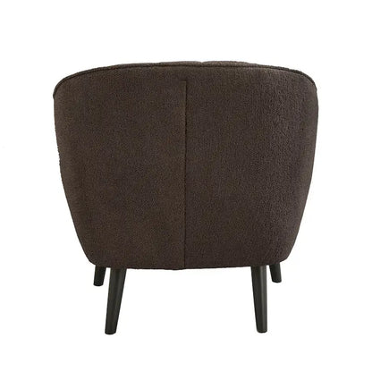 Neath Mid-Century Channel-Tufted Accent Chair with Removable Cushion Cover by iNSPIRE Q Classic