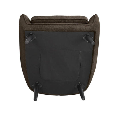 Neath Mid-Century Channel-Tufted Accent Chair with Removable Cushion Cover by iNSPIRE Q Classic