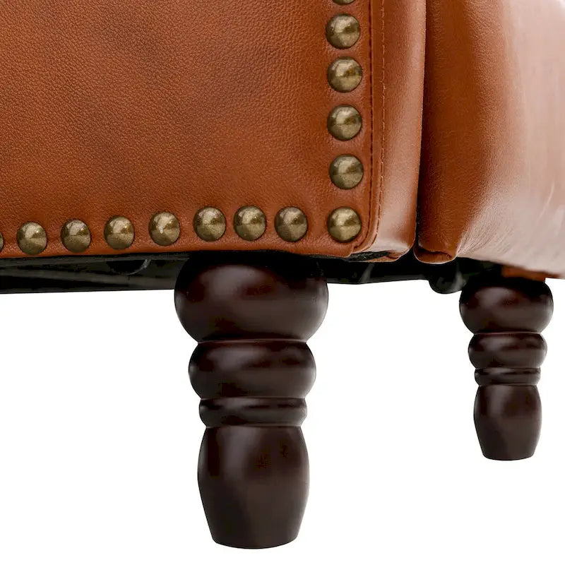 COZYMAN Genuine Leather Recliner Chair Comfortable Chairs for Living Room