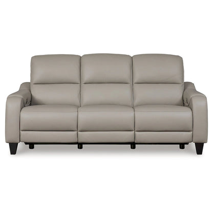 Signature Design by Ashley Mercomatic Power Reclining Sofa - 85.25 W x 39.75 D x 42 H