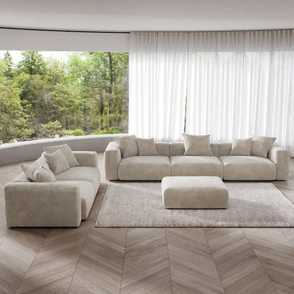 3PCS Modern Couch Set Living Room Furniture Set