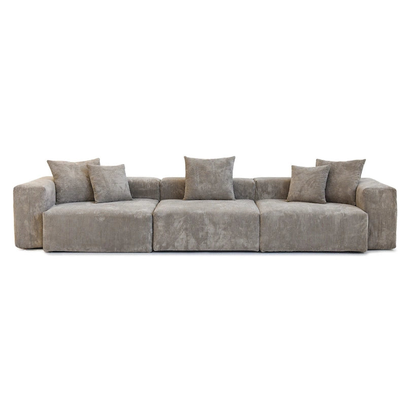 3PCS Modern Couch Set Living Room Furniture Set