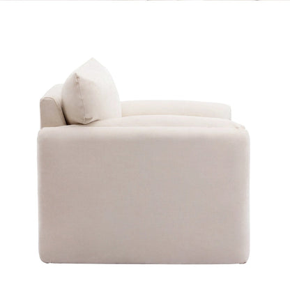 Chenille Oversized Armchair Accent Chair Single Sofa