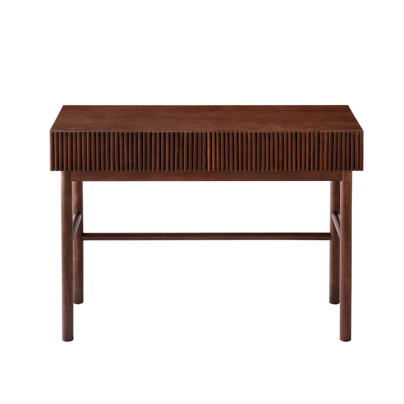 Solid Wood Console Table with 2-Drawer