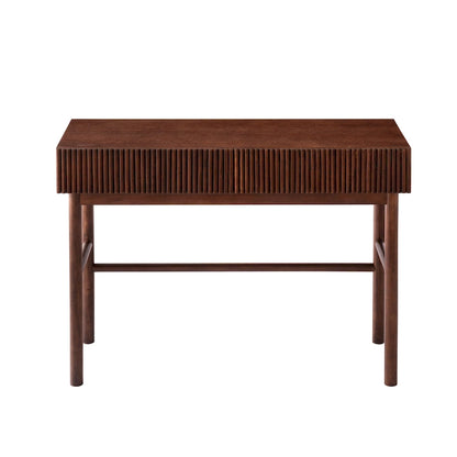 Solid Wood Console Table with 2-Drawer