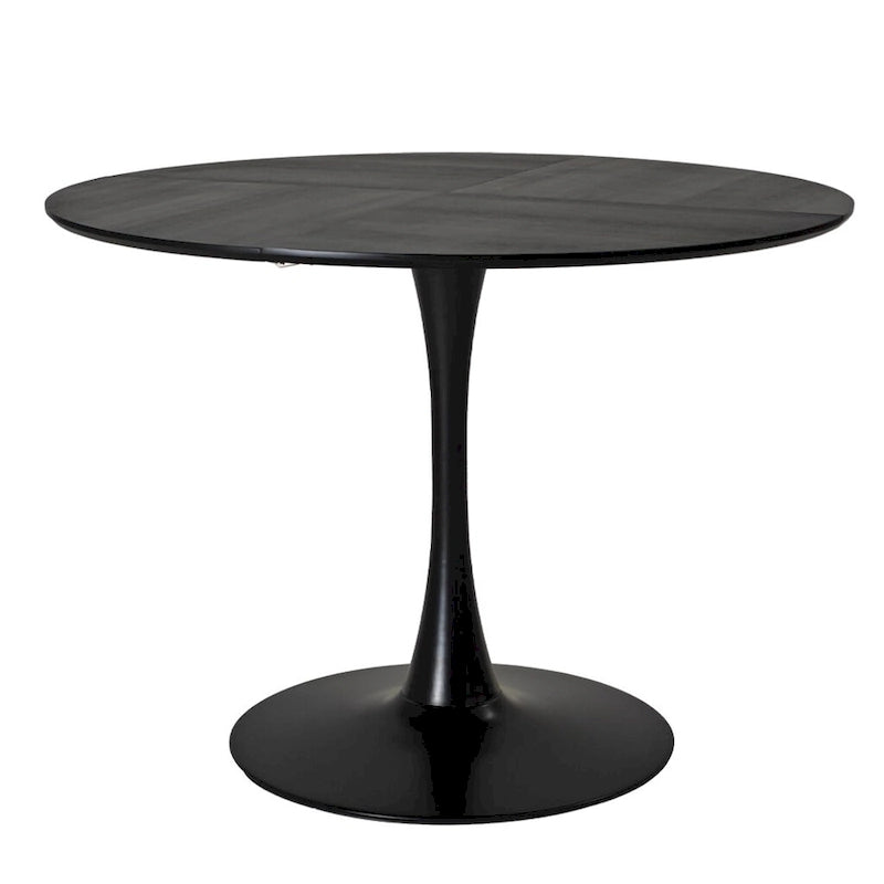 Modern Round Dining Table With Four Patchwork Tabletops