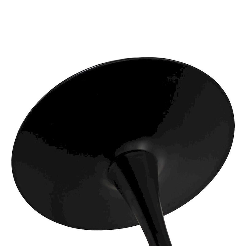 Modern Round Dining Table With Four Patchwork Tabletops