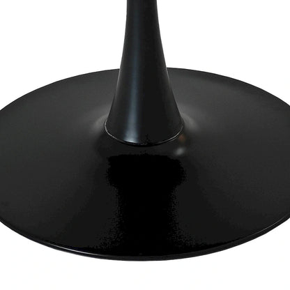 Modern Round Dining Table With Four Patchwork Tabletops