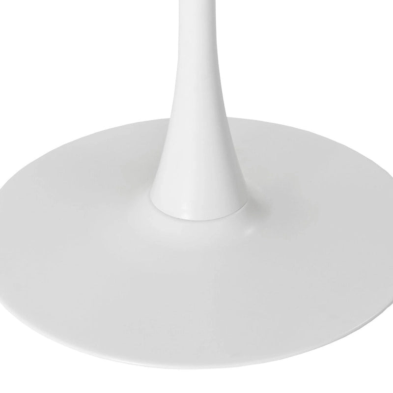 Modern Round Dining Table With Four Patchwork Tabletops