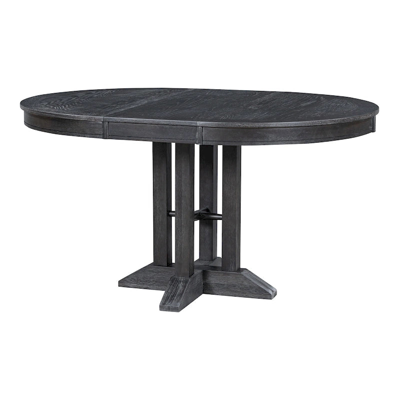 Dining Table Extendable Round Table