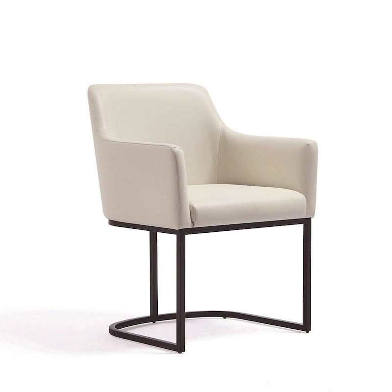 Manhattan Comfort Modern Serena Leatherette Upholstered Dining Chair Set