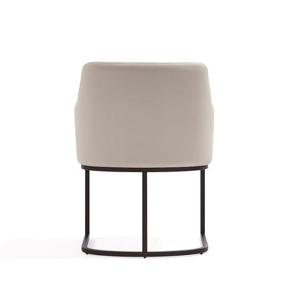 Manhattan Comfort Modern Serena Leatherette Upholstered Dining Chair Set