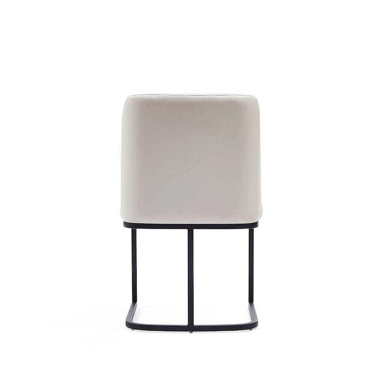 Manhattan Comfort Modern Serena Leatherette Upholstered Dining Chair Set