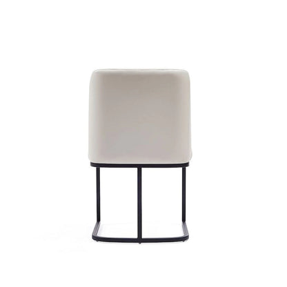 Manhattan Comfort Modern Serena Leatherette Upholstered Dining Chair Set