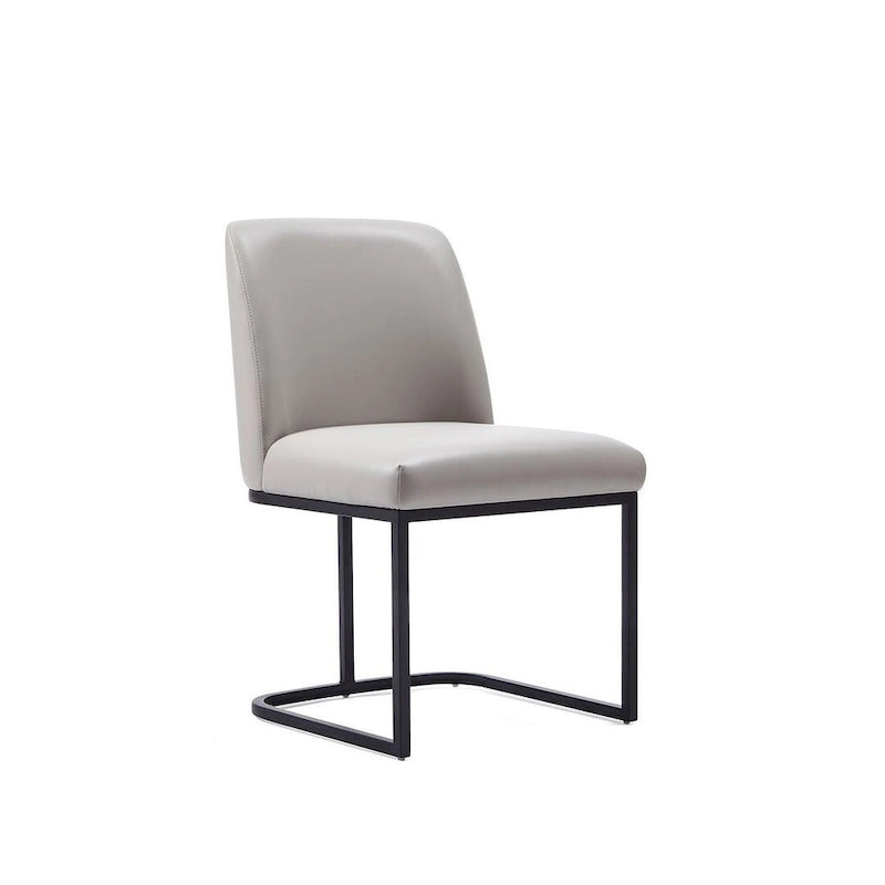 Manhattan Comfort Modern Serena Leatherette Upholstered Dining Chair Set