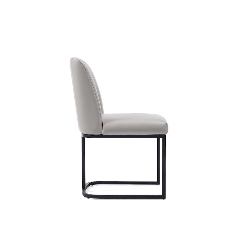 Manhattan Comfort Modern Serena Leatherette Upholstered Dining Chair Set