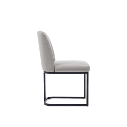 Manhattan Comfort Modern Serena Leatherette Upholstered Dining Chair Set