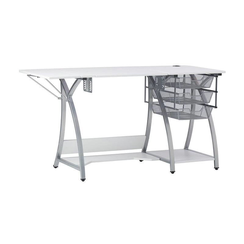 Sew Ready Pro Stitch Sewing and Craft Table with Storage