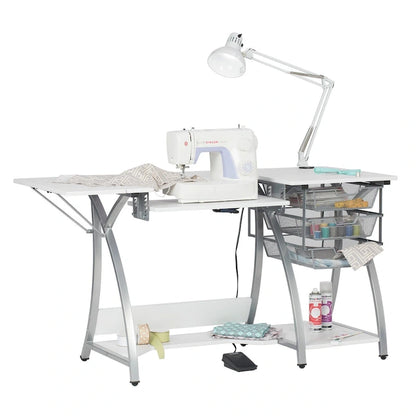 Sew Ready Pro Stitch Sewing and Craft Table with Storage