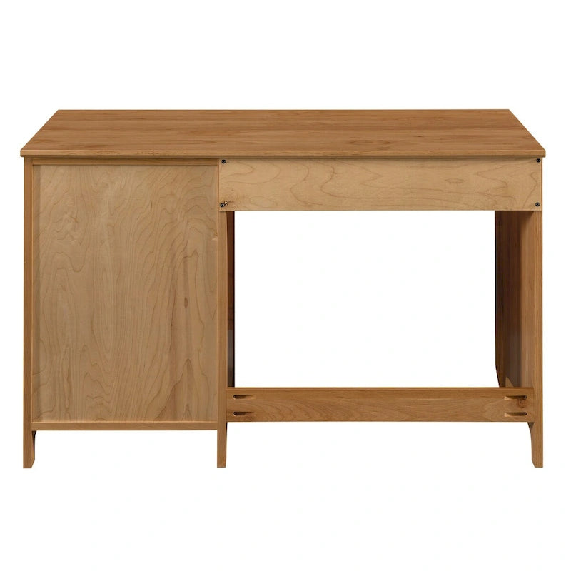 Arch+Haven Solid Wood 4 Drawer Desk